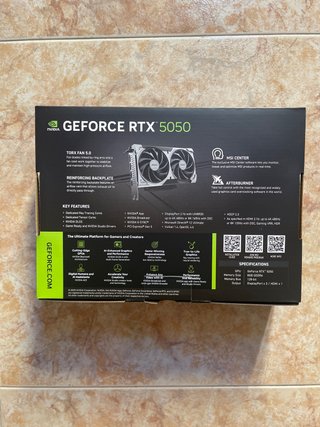 MSI GeForce RTX 5050 VENTUS 2X OC 8GB GDDR6