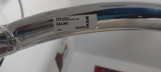 Mesa Comedor Ikea Salmi Cristal Metal