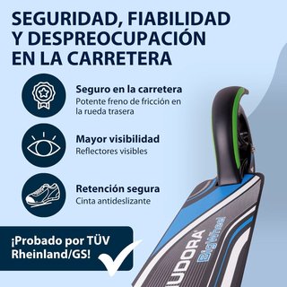 Patinete HUDORA BigWheel 205mm