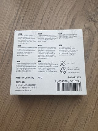 Audi tapas de válvula
