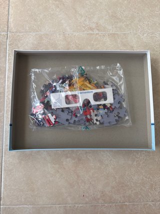 Puzzle Disney Cars 3D Vision 104 piezas