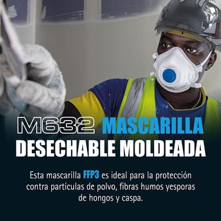 Mascarilla Antipolvo JSP M632 (Caja 10)