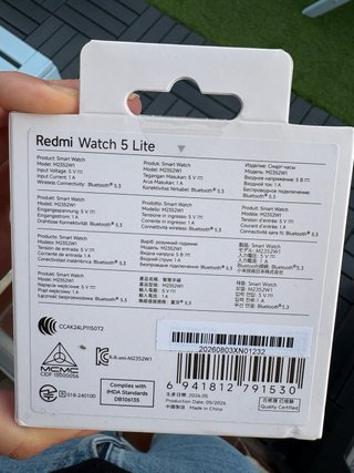 Xiaomi Redmi Watch 5 Lite Negro