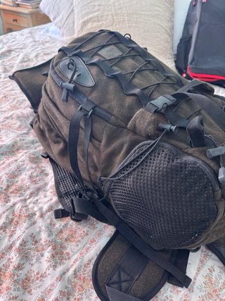 Mochila Harkila porta-rifle verde