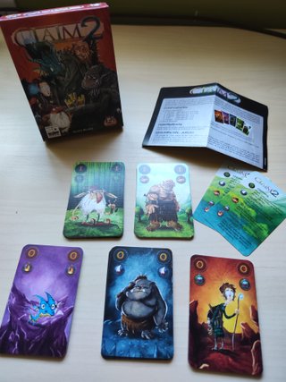 Claim 2 Juego Mesa Scott Almes SD Games