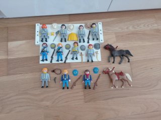 Playmobil: Soldados Confederados y de la Unión UU