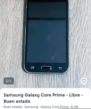 Samsung Galaxy Core Prime Libre