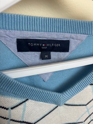 Jersey Tommy Hilfiger Argyle Azul Talla M