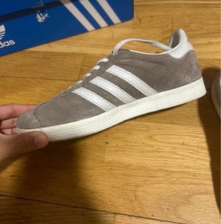 Zapatillas Adidas Gazelle Beige/Blanco