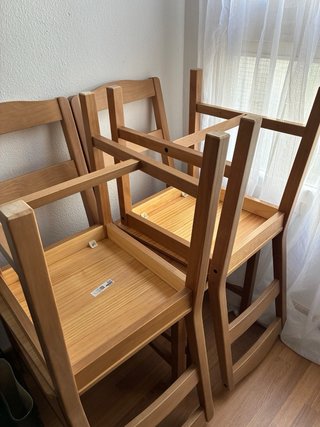 Sillas nuevas de Ikea