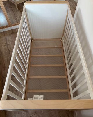 Cuna Ikea ALSKVARD convertible