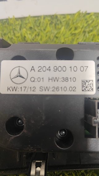 Mando Calefacción Mercedes W204