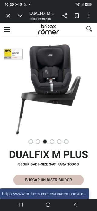 Silla Coche Britax Romer Giratoria