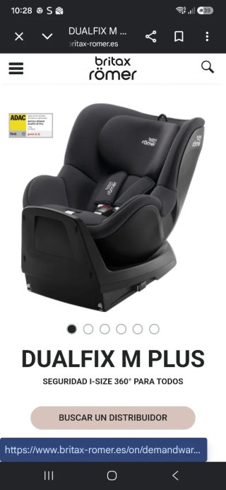 Silla Coche Britax Romer Giratoria