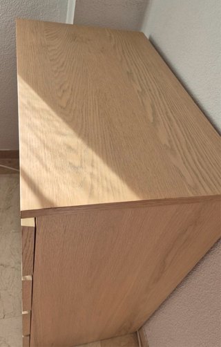 Cómoda IKEA MALM 4 cajones madera
