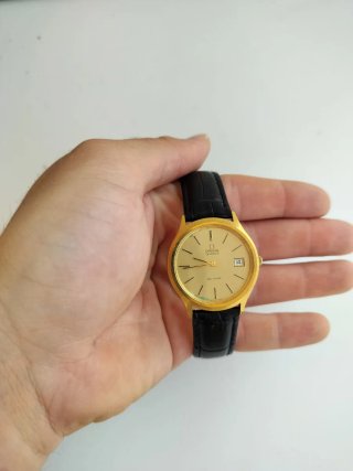 Omega De Ville Quartz Dorado 35mm