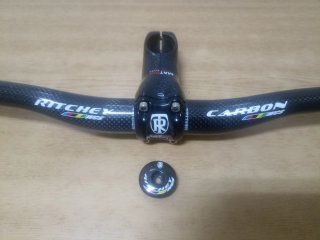 Lote nuevo carbono manillar y potencia ritchey wcs