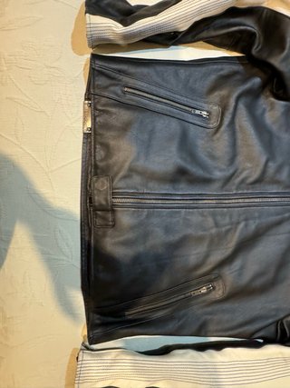Cazadora Moto BMW Negra