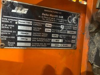 Plataforma Elevadora JLG