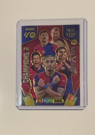 Panini card Champions 2025-2026 FC Barcelona