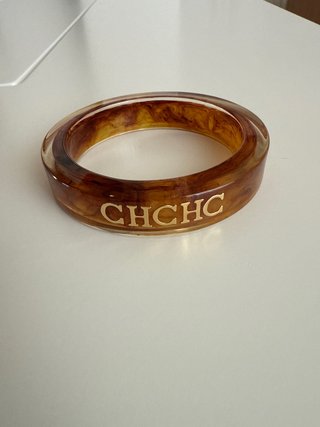 Pulsera CH Carolina Herrera Marrón y Dorada