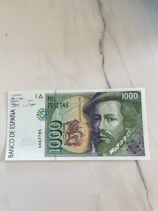 2 Billetes 1000 Pesetas Banco de España