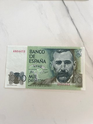 2 Billetes 1000 Pesetas Banco de España