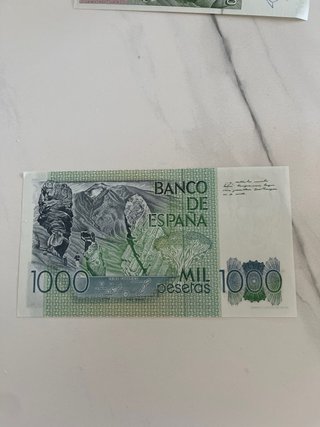 2 Billetes 1000 Pesetas Banco de España