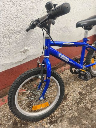 Bicicleta infantil Wheelworks azul