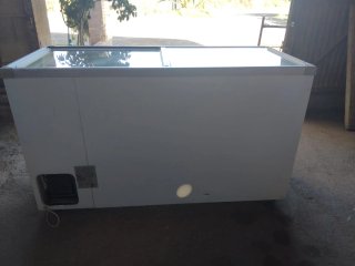 Congelador horizontal cristal