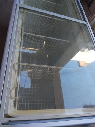 Congelador horizontal cristal