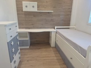 Habitación juvenil madera maciza