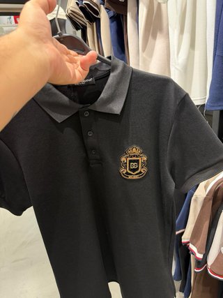 Polo Dolce & Gabbana Negro Talla S