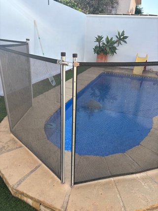 Valla de seguridad para piscina Babysecur