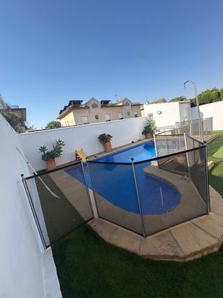 Valla de seguridad para piscina Babysecur