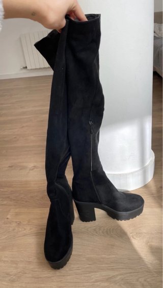 Botas altas negras