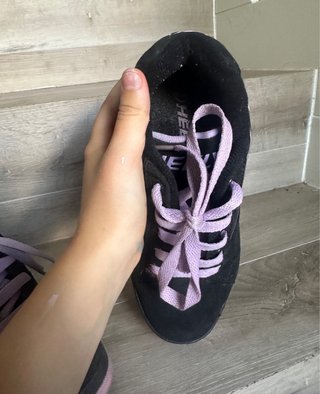Zapatillas con ruedas Heelys negras y rosas