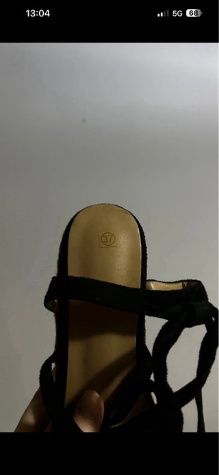 Cuñas de esparto negras