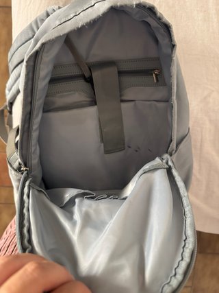 Zaino donna Camomilla grigio con lacci