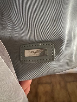 Zaino donna Camomilla grigio con lacci