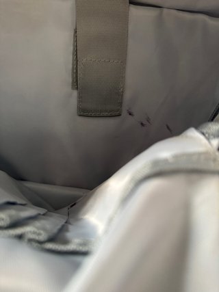 Zaino donna Camomilla grigio con lacci
