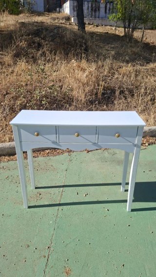 Mueble tocador 3 cajones blanco