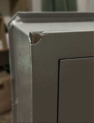 Viro Caja Fuerte Metálica Gris 42x30x20