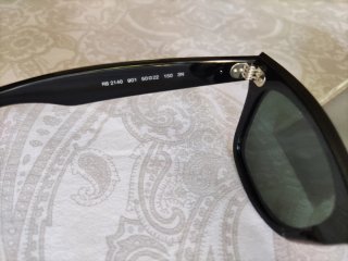 Gafas de sol Ray-Ban Wayfarer negras