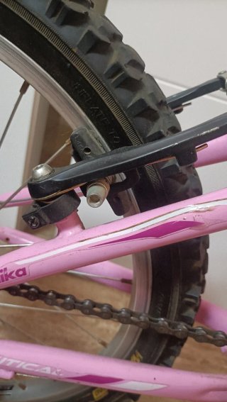 Bicicleta niña 20 MITICAL Laika rosa