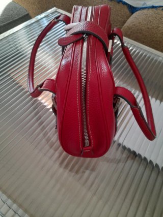 Bolso Loewe Senda Piel Rojo Vintage Original