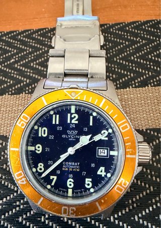 Orologio Glycine Combat Automatico Sub 200mt