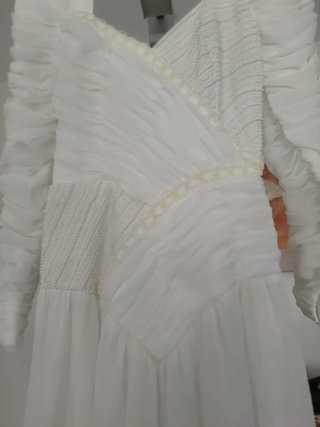 Vestido Novia Vintage Talla S/M + Accesorio