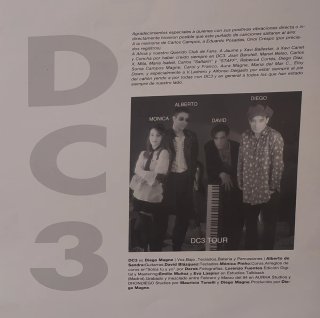 Vinilo DC3 Musica y Ciudad 1994