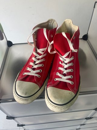 Zapatillas Converse Bota Rojas Talla 46’5